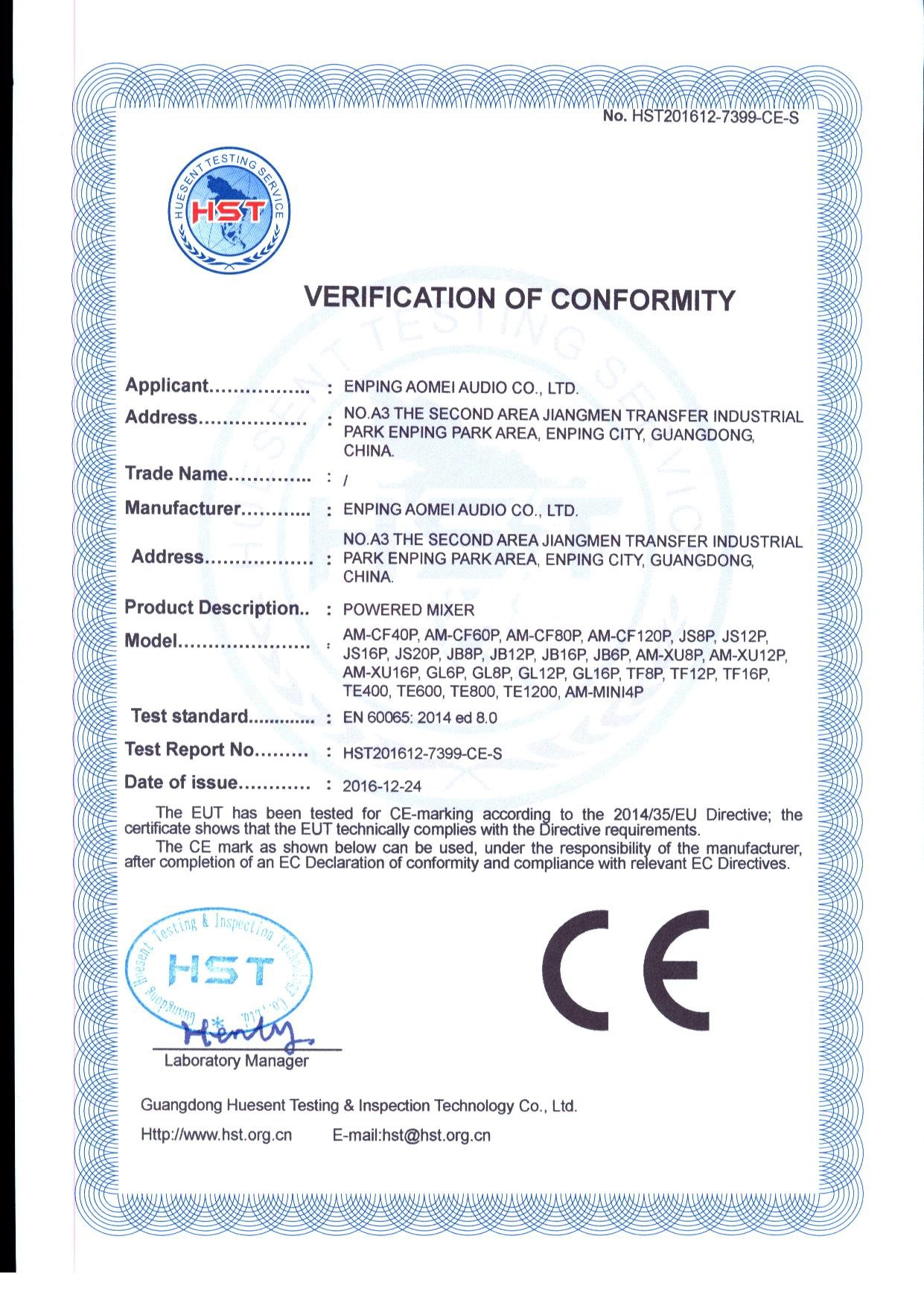Certificado CE-S